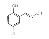 Benzaldehyde,5-chloro-2-hydroxy-, oxime结构式