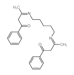 1-Butanone,3,3'-(1,5-pentanediyldinitrilo)bis[1-phenyl- structure