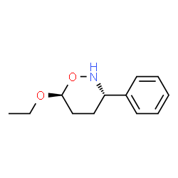 2H-1,2-Oxazine,6-ethoxytetrahydro-3-phenyl-,trans-(9CI) structure