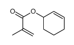 cyclohex-2-en-1-yl 2-methylprop-2-enoate结构式