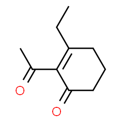 2-Cyclohexen-1-one, 2-acetyl-3-ethyl- (9CI)结构式