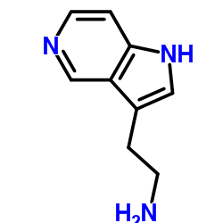 2-(1H-Pyrrolo[3,2-c]pyridin-3-yl)ethanamine structure