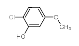 2-Chloro-5-methoxyphenol structure