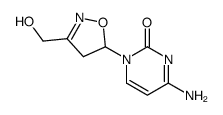 4-amino-1-(3-(hydroxymethyl)-4,5-dihydroisoxazol-5-yl)pyrimidin-2(1H)-one结构式