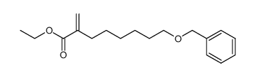 ethyl 8-(benzyloxy)-2-methyleneoctanoate Structure