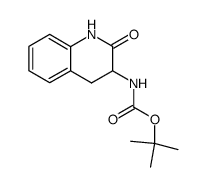 (2-Oxo-1,2,3,4-tetrahydroquinolin-3-yl)-carbamic acid tert-butyl ester Structure