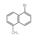 5-bromo-1-methyl-naphthalene结构式