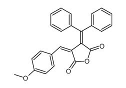 α,α'-diphenyl-δ'-o-methoxyphenyl-fulgide Structure