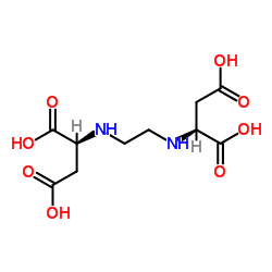 Ethylendiamine-N,N-disuccinic acid Structure