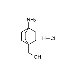 (4-Aminobicyclo[2.2.2]Octan-1-yl)methanol hydrochloride Structure