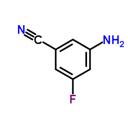 5-Amino-3-fluorobenzonitrile Structure
