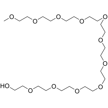 m-PEG11-OH Structure