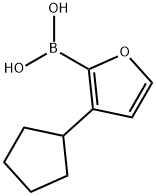 3-(Cyclopentyl)furan-2-boronic acid图片