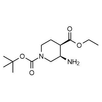 1-(tert-Butyl) 4-ethyl (3R,4R)-3-aminopiperidine-1,4-dicarboxylate picture