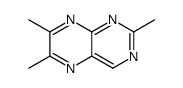 Pteridine, 2,6,7-trimethyl- (8CI,9CI) structure