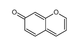 7H-1-Benzopyran-7-one结构式