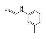 N'-(6-methylpyridin-2-yl)methanimidamide结构式