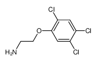 2-(2,4,5-trichloro-phenoxy)-ethylamine结构式