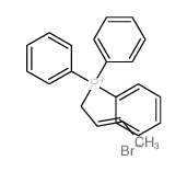Phosphonium,2-buten-1-yltriphenyl-, bromide (1:1) structure
