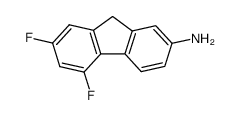 5,7-DIFLUORO-9H-FLUOREN-2-AMINE Structure