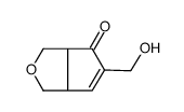 4H-Cyclopenta[c]furan-4-one, 1,3,3a,6a-tetrahydro-5-(hydroxymethyl)- (9CI)结构式