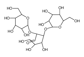 O-glucopyranosyl-(1-4)-O-glucopyranosyl-(1-6)glucopyranose结构式