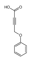 4-phenoxybut-2-ynoic acid structure