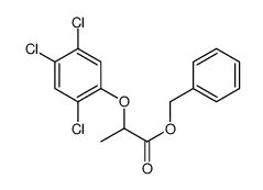 benzyl 2-(2,4,5-trichlorophenoxy)propanoate Structure