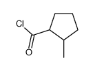 Cyclopentanecarbonyl chloride, 2-methyl- (9CI)结构式