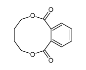 3,4,5,6-tetrahydro-2,7-benzodioxecine-1,8-dione Structure