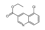 5-Chloroquinoline-3-carboxylic acid ethyl ester Structure