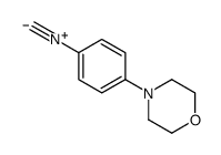 Morpholine, 4-(4-isocyanophenyl)- (9CI)结构式