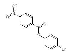 Phenol, 4-bromo-,1-(4-nitrobenzoate) picture