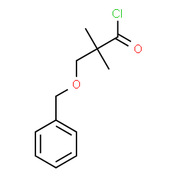 3-(Benzyloxy)-2,2-dimethylpropanoyl chloride结构式