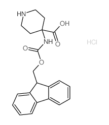 4-(Fmoc-氨基)-4-哌啶甲酸盐酸盐图片