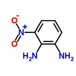 3-Nitro-1,2-benzenediamine structure