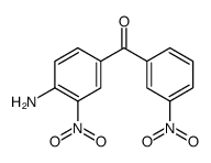 (4-amino-3-nitrophenyl)-(3-nitrophenyl)methanone结构式