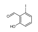 2-hydroxy-6-iodobenzaldehyde结构式