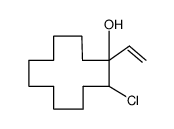 2-chloro-1-vinylcyclododecanol结构式