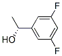 Benzenemethanol, 3,5-difluoro-alpha-methyl-, (alphaR)- (9CI) structure