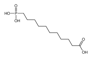 11-Phosphonoundecanoic  acid structure
