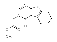 (4-OXO-1,2,3-BENZOTRIAZIN-3(4H)-YL)ACETICACID structure