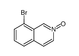 8-bromoisoquinoline 2-oxide Structure