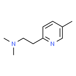 2-Pyridineethanamine,N,N,5-trimethyl-(9CI)结构式