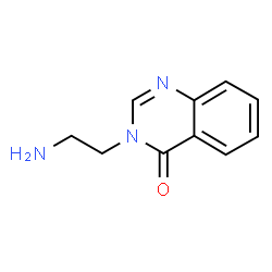 3-(2-aminoethyl)-3,4-dihydroquinazolin-4-one结构式