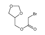 1,3-dioxolan-4-ylmethyl 2-bromoacetate Structure