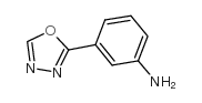 3-[1,3,4]噁二唑-2-苯胺结构式