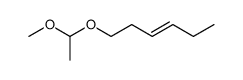 (E)-1-(1-Methoxyethoxy)-3-hexene Structure