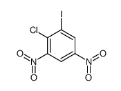 2-chloro-1-iodo-3,5-dinitrobenzene Structure