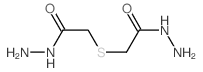 Thiobis(acetohydrazide) structure